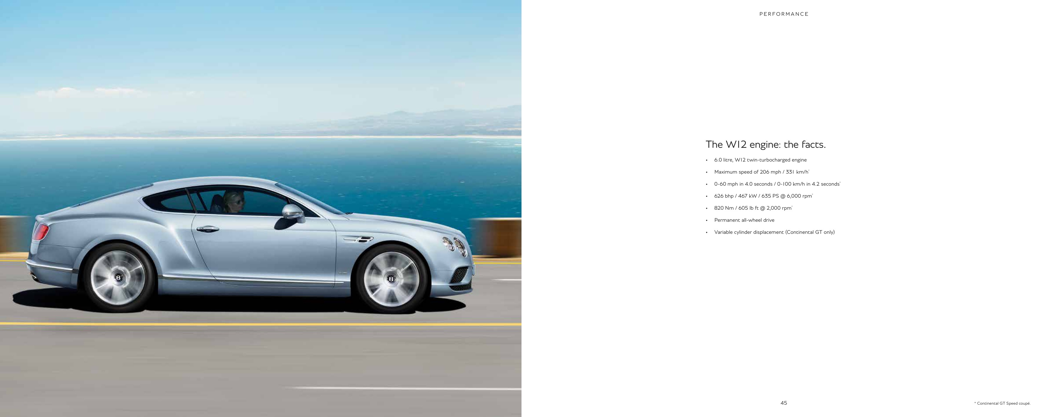 2016 Bentley Continental GT Brochure Page 24